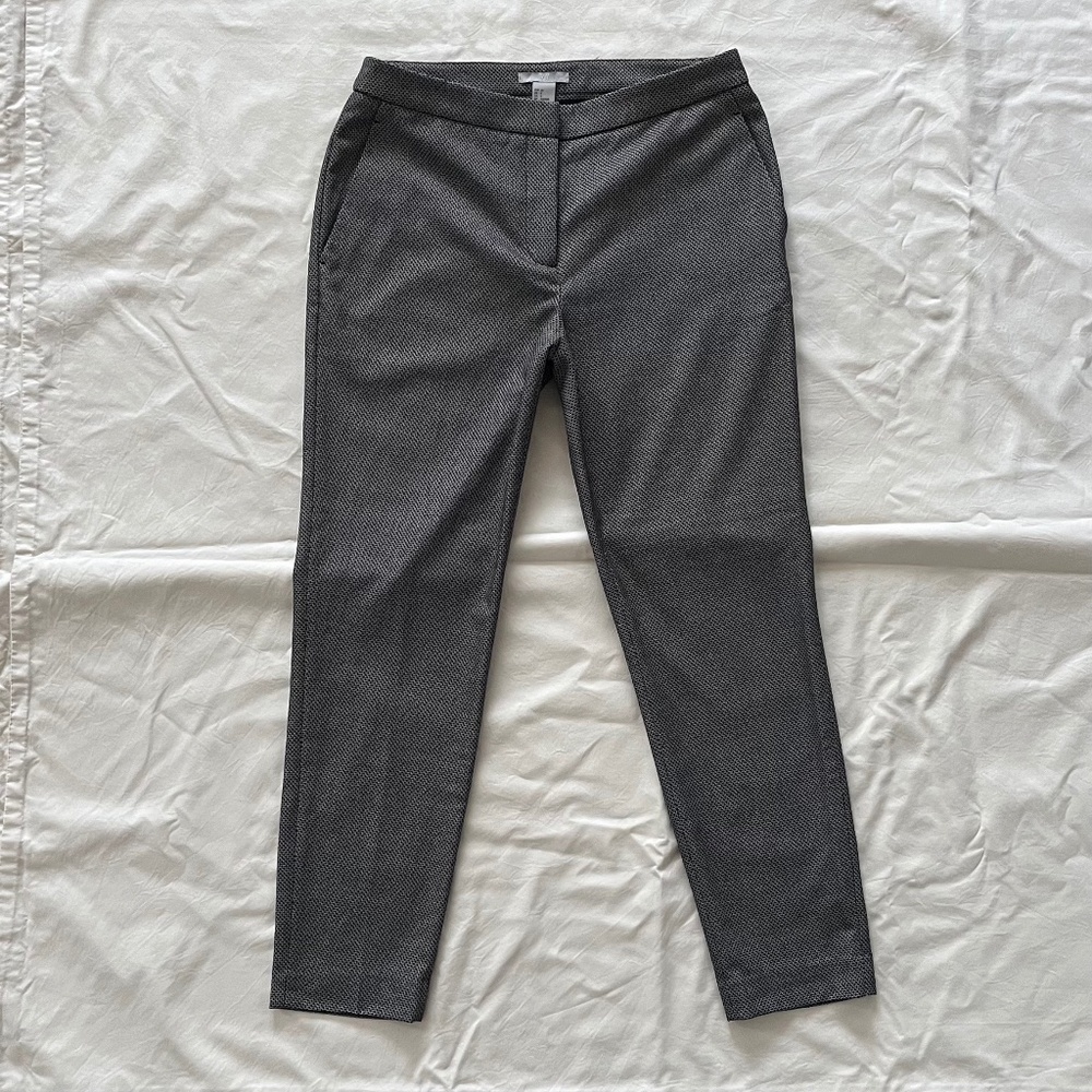 H&M Grey Patterned Trousers